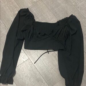 Elegant Black Women's Top